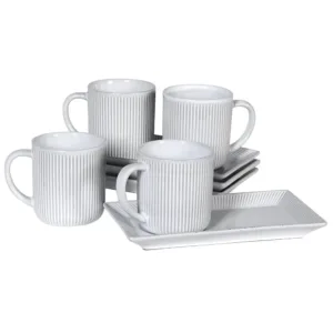 Set 4 šoljice sa tanjirićem