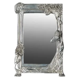 Žensko ogledalo Art Nouveau