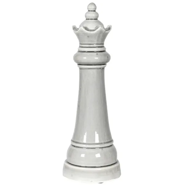 Šah figura kraljica, dekor