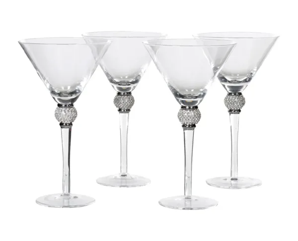 Čaše za martini S/4